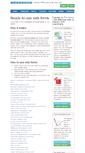 Mobile Screenshot of 100forms.com